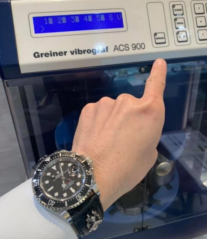 德國全自動帶超聲波洗錶機